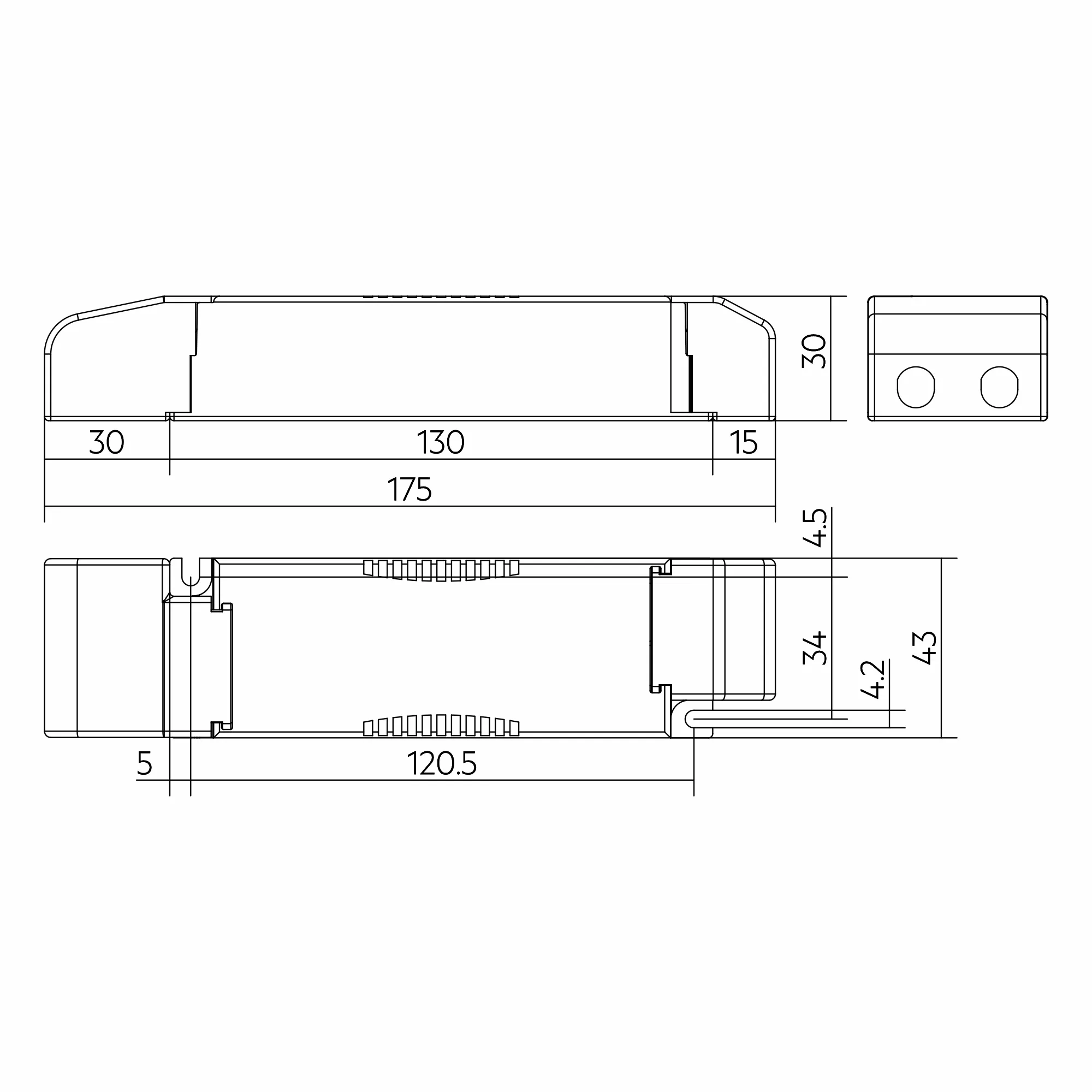 18W 24V one4all Dimmable SC PRE Constant Voltage LED Driver 28003517  Tridonic LC